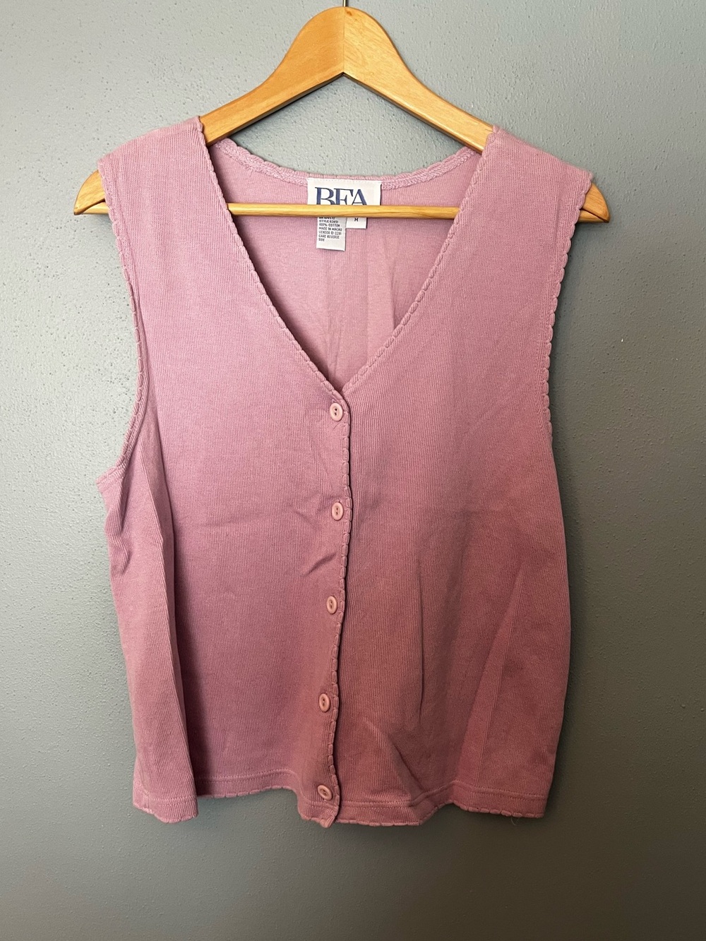 Vintage BFA Classics Sweater Vest